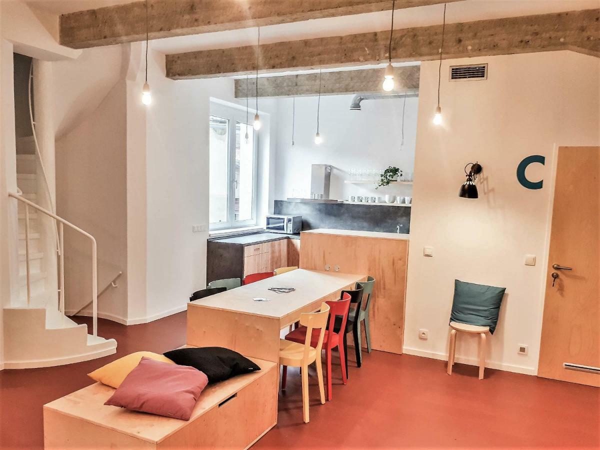 Cmyk Usti Nad Labem Hostel Bagian luar foto